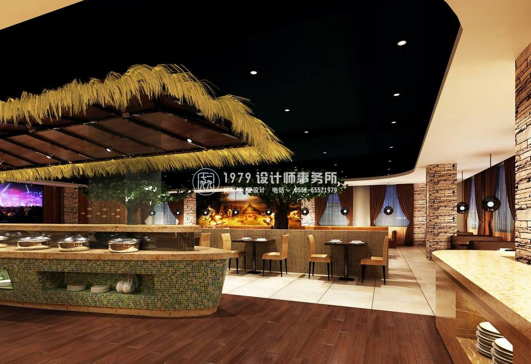 合肥自助餐廳裝修設計別具心裁的獨特性