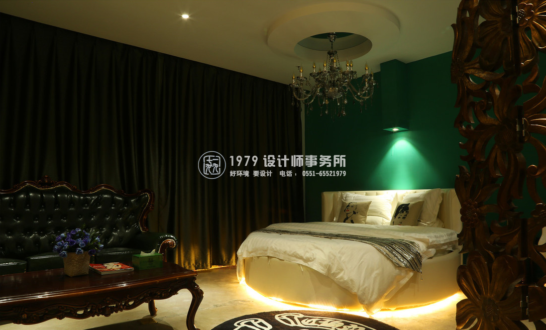 合肥賓館情侶房裝修設(shè)計(jì)效果圖
