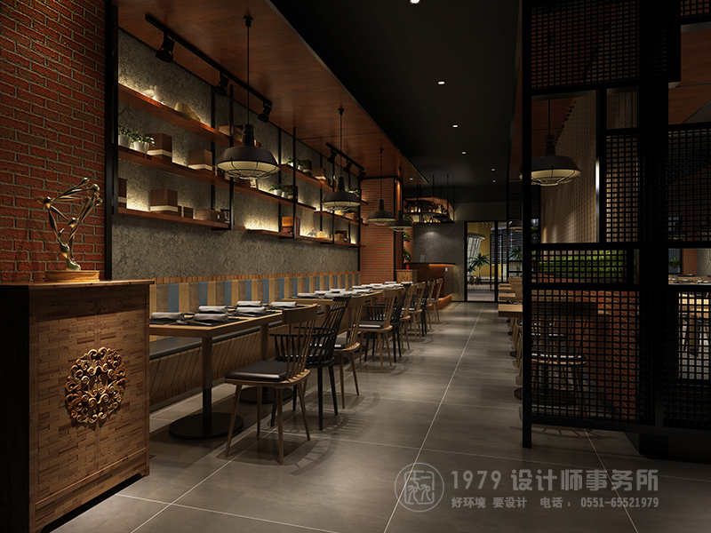 簡單別致的餐廳餐桌設(shè)計效果圖