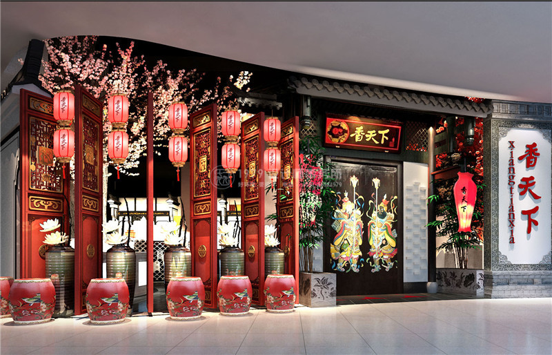 合肥火鍋店裝修設計